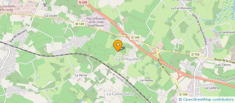 localisation de l'entreprise PILO TEE à VERTOU