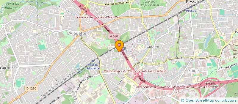 localisation de l'entreprise PILOCHA  PESSAC