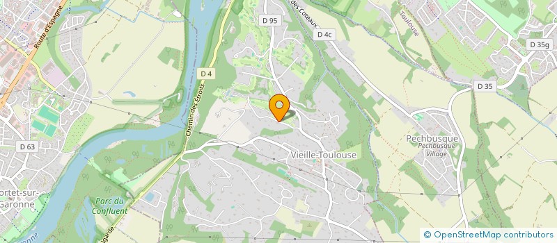 localisation de l'entreprise PILOJA  VIEILLE-TOULOUSE