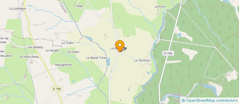 localisation de l'entreprise PILOJEMA  PARIGNE