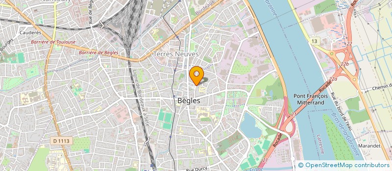localisation de l'entreprise PILOLI à BEGLES