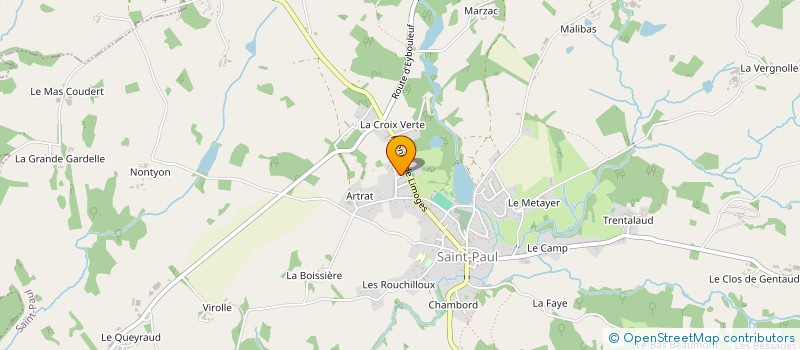 localisation de l'entreprise PILOM à SAINT-GENEST-SUR-ROSELLE