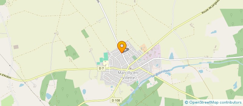 localisation de l'entreprise PILON ET FILS à MARCILLY-EN-VILLETTE