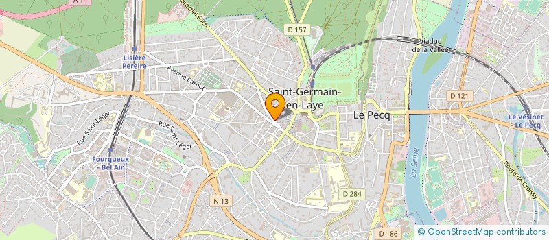 localisation de l'entreprise PILON VIANDES à SAINT-GERMAIN-EN-LAYE