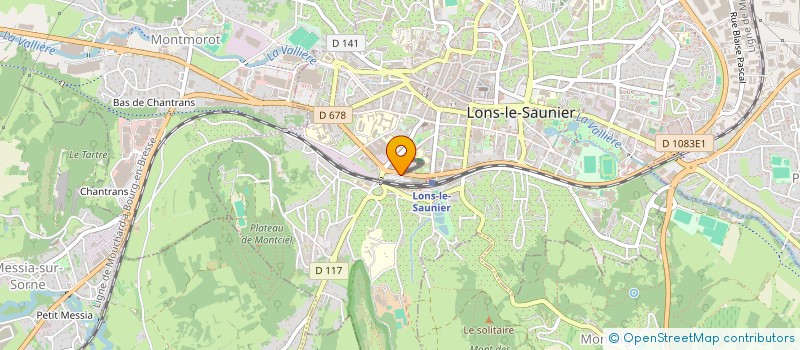 localisation de l'entreprise PILONS à LONS-LE-SAUNIER
