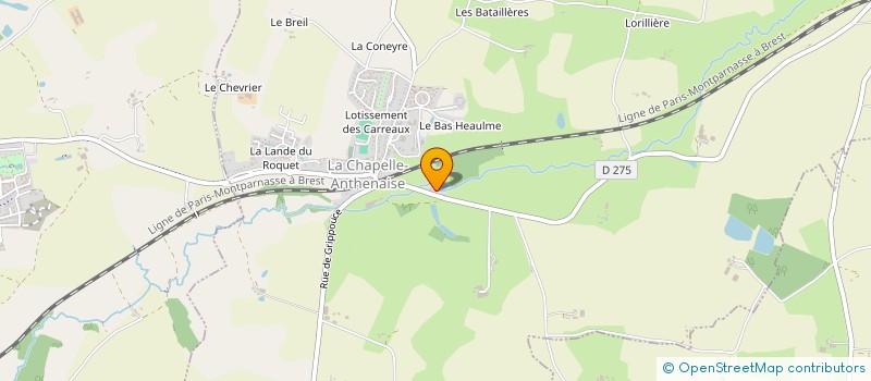 localisation de l'entreprise PILORI CHIO à LAVAL