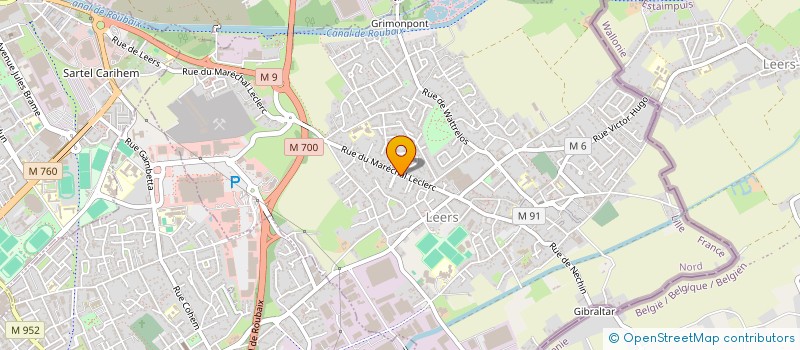 localisation de l'entreprise PILOT AIR CLUB  LEERS