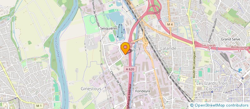 localisation de l'entreprise PILOT INGENIERIE  MONTRABE