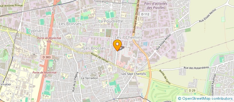 localisation de l'entreprise PILOT-ON  VAULX-EN-VELIN