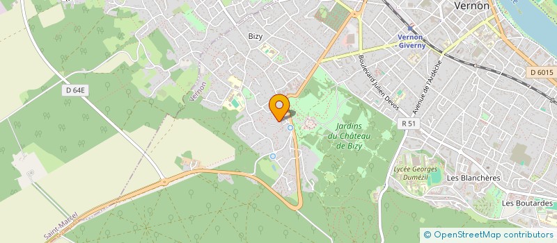 localisation de l'entreprise PILOT4IT  VERNON