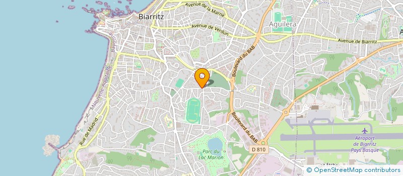 localisation de l'entreprise PILOTA PLAZA  BIARRITZ