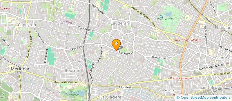 localisation de l'entreprise PILOTAGE DESIGN 33 à BORDEAUX