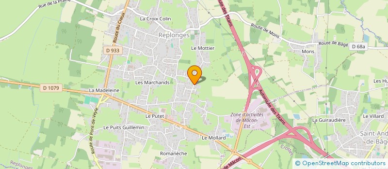localisation de l'entreprise PILOTAGE ET CONSEILS à REPLONGES