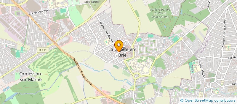 localisation de l'entreprise PILOTAGE MANAGEMENT PROJETS CONSEILS & AUDITS à LA QUEUE-EN-BRIE