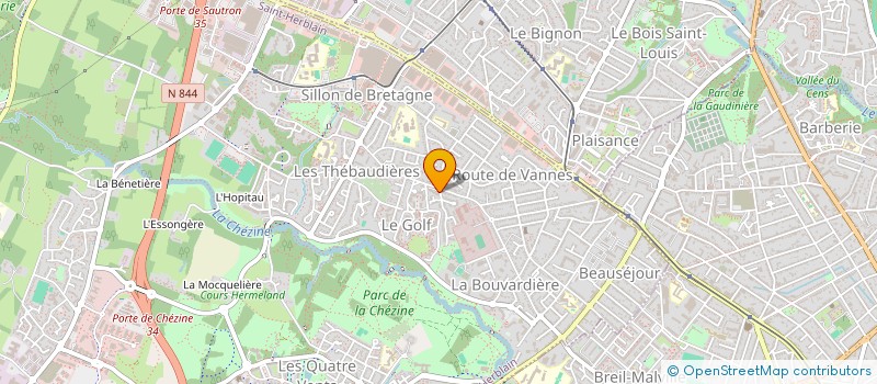 localisation de l'entreprise PILOTAGE PROSPECTION PERFORMANCE ET EFFICIENCE CONSEILS  SAINT-HERBLAIN