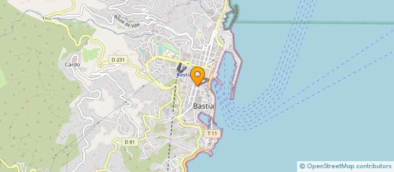 localisation de l'entreprise PILOTAGE RACING à BASTIA