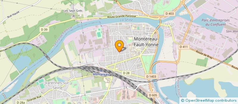 localisation de l'entreprise PILOTCONTROL ENGINEERING  MONTEREAU-FAULT-YONNE