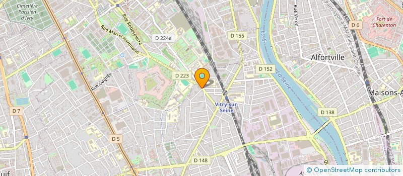 localisation de l'entreprise PILOTE à VITRY-SUR-SEINE