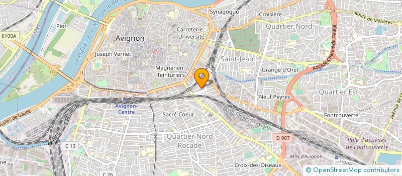 localisation de l'entreprise PILOTE  AVIGNON