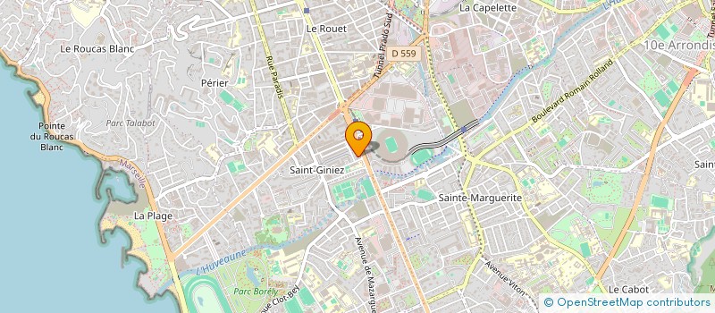 localisation de l'entreprise PILOTE DE LUXE à MARSEILLE