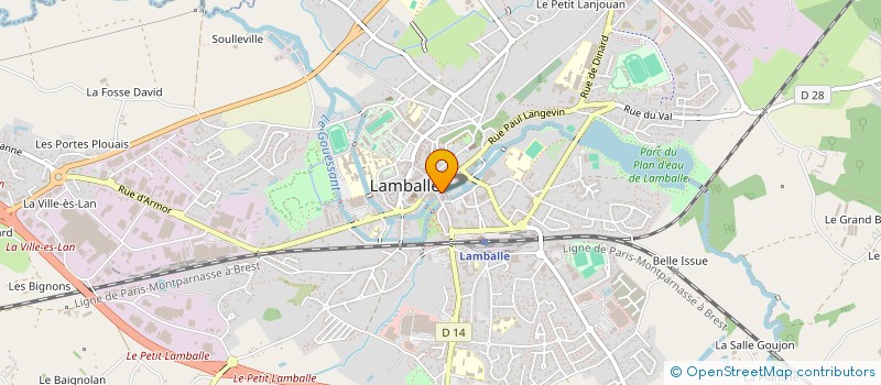 localisation de l'entreprise PILOTE EMPLOI à LAMBALLE-ARMOR