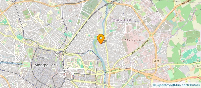 localisation de l'entreprise PILOTE ENERGIE à MONTPELLIER
