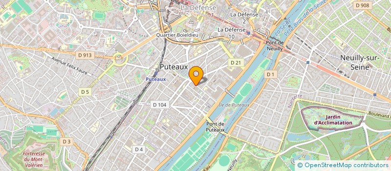 localisation de l'entreprise PILOTE FILMS à PUTEAUX