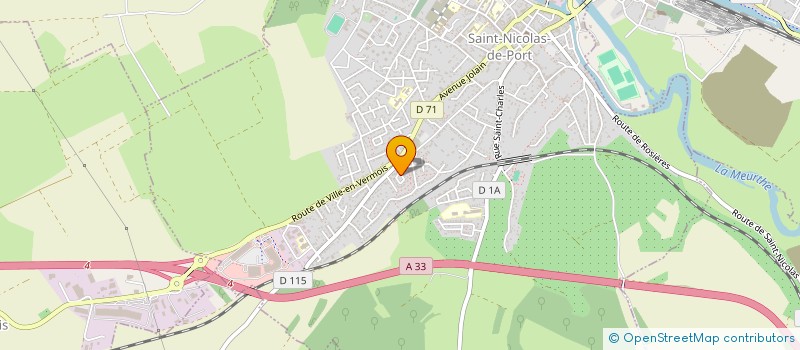 localisation de l'entreprise PILOTE FORMATION OZONE PLUS  VILLE-EN-VERMOIS