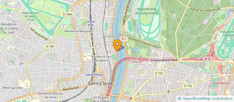 localisation de l'entreprise PILOTE-IT à SAINT-CLOUD