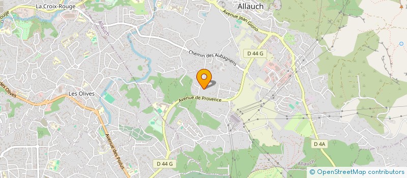 localisation de l'entreprise PILOTE LARBONNE  ALLAUCH