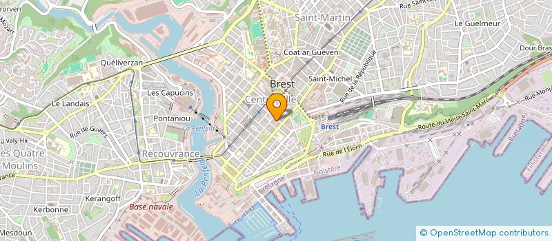 localisation de l'entreprise PILOTEA  BREST