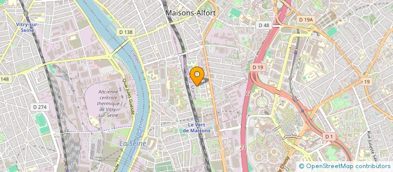 localisation de l'entreprise PILOTEANDCO  MAISONS-ALFORT