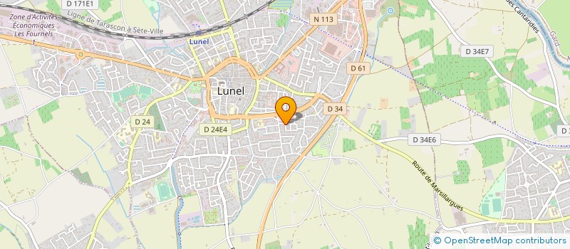 localisation de l'entreprise PILOTEC à LUNEL