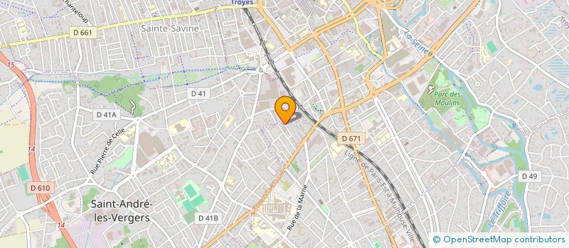 localisation de l'entreprise PILOTENERGIE  TROYES