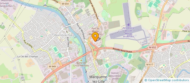localisation de l'entreprise PILOTES PLV à WAMBRECHIES