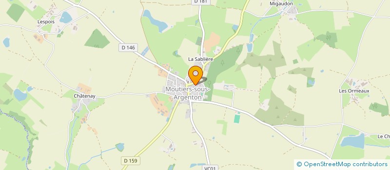 localisation de l'entreprise PILOTIK  ARGENTONNAY