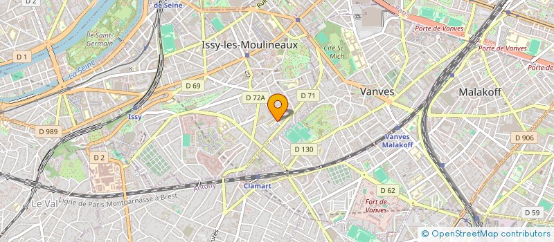 localisation de l'entreprise PILOTINE à ISSY-LES-MOULINEAUX