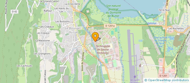 localisation de l'entreprise PILOTIS  LE BOURGET-DU-LAC