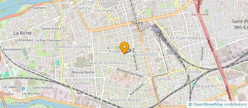localisation de l'entreprise PILOTTTI à TOURS
