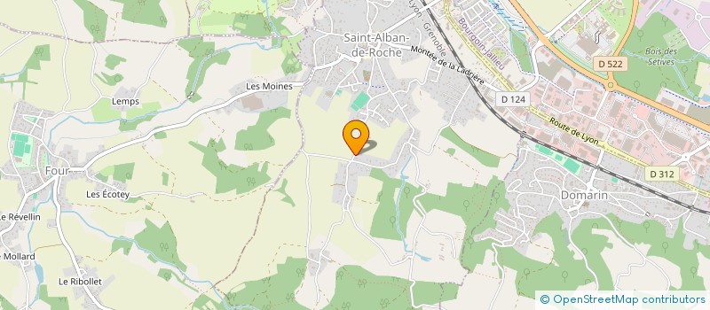 localisation de l'entreprise PILOTYS  SAINT-ALBAN-DE-ROCHE