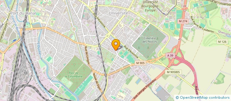 localisation de l'entreprise PILOU à DIJON