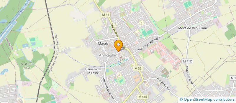 localisation de l'entreprise PILOU  ANNULLIN