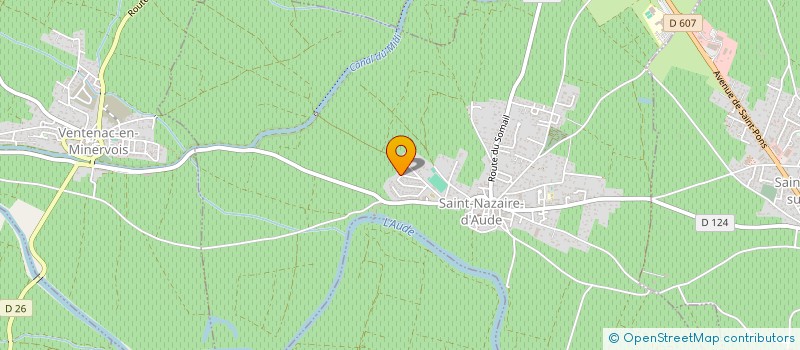 localisation de l'entreprise PILOU  SAINT-NAZAIRE-D'AUDE