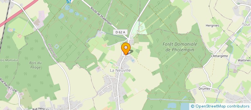 localisation de l'entreprise PILT  LA NEUVILLE