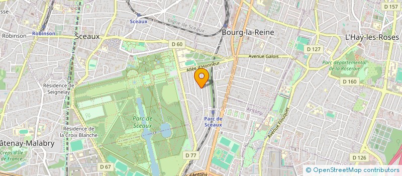 localisation de l'entreprise PILUCA à SCEAUX