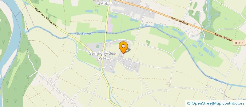 localisation de l'entreprise PILYVO à GERMIGNY-DES-PRES