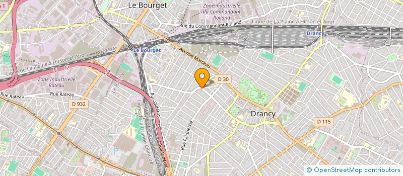 localisation de l'entreprise PIM  DRANCY