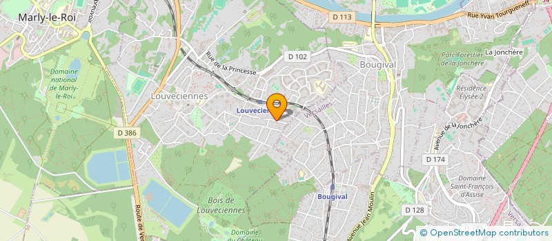 localisation de l'entreprise PIM ADVISORY  LOUVECIENNES