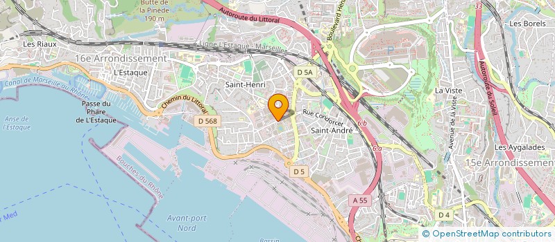 localisation de l'entreprise PIM ETANCHEITE à MARSEILLE
