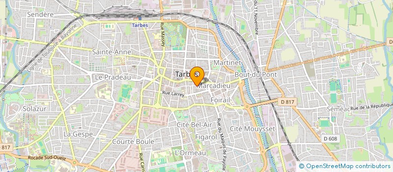 localisation de l'entreprise PIM IMMO à TARBES